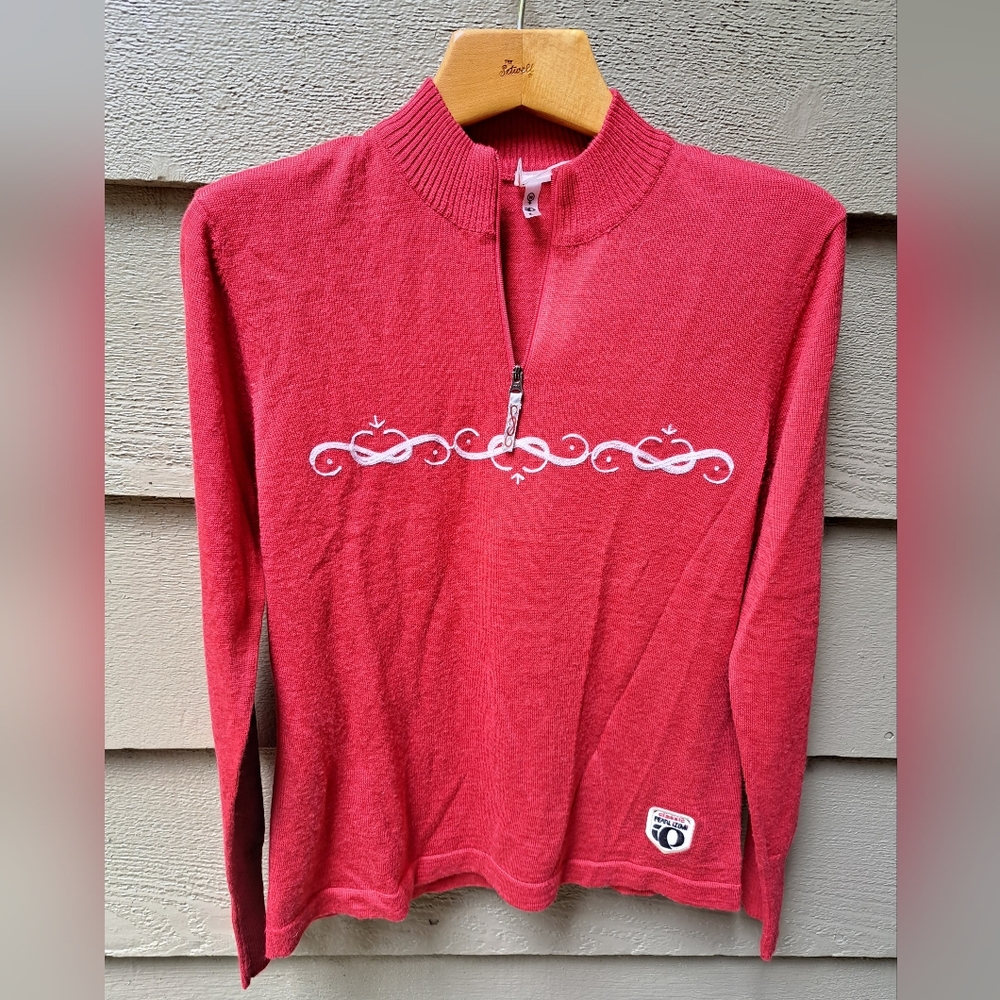 Pearl Izumi P.R.O. 1/2  Zip L/S Wool Blend Jersey Cycling Top-  L